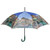 Umbrella - Venice canal and gondola, green handle