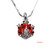 Necklace - Ladybug, red