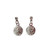 Earrings - Dangling solid balls