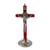 Cross Stand, Red silver, Small 5inch