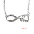 Necklace Infinity Love
