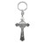Keychain - Cross Silver AAA quality
