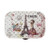 Jewelry box small- Lady in front of Eiffel Tower with cat in basket “Paris”