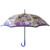 Umbrella - Venice, Rialto bridge with postages and purple flower