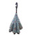 Inverted Umbrella Double layer with C handle London Style light blue