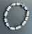 Cross bracelet freshwater pearls kid size colour options