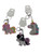 Keychain- Rhinestones Unicorn