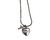 Necklace- Heart/love and Cross