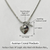 Crystal Cross & Love Heart Pendant Necklace