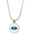 Necklace  Evil eye Circle Pendant