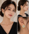 Earring Clip 5mm diamond size trim double stone