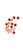 Ruby Blossom Crystal Brooch