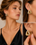 Earring-clip pearl and gold