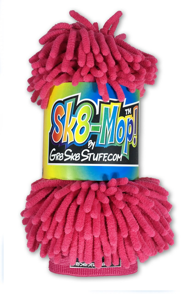 Our Dark Pink Sk8Mop!