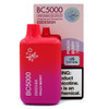 EB BC5000 Recharge (5000 Puff) ( 5%) Disposable Peach Berry Package and Contents