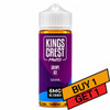 Grape Ice - 6mg - Kings Crest Fruits - 120mL Buy 1 Get 1