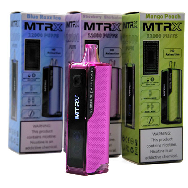 MTRX 12K 12000 Puffs Disposable - Buy 1 Get 1! MTRX 12K 12000 Puffs Disposable - Buy 1 Get 1!