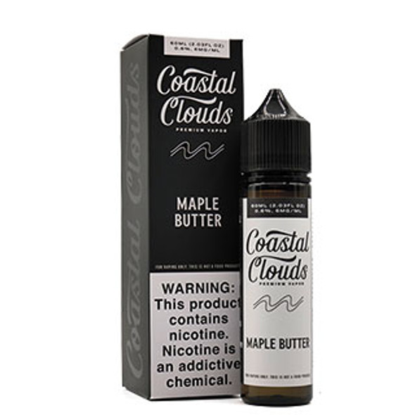 Maple Butter - Coastal Clouds Co. - 60mL - 6mg - Box and Bottle -Thumbnail