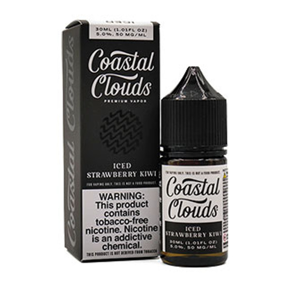 Iced Strawberry Kiwi - 50mg - Coastal Clouds Co. - 30mL Thumbnail Sized