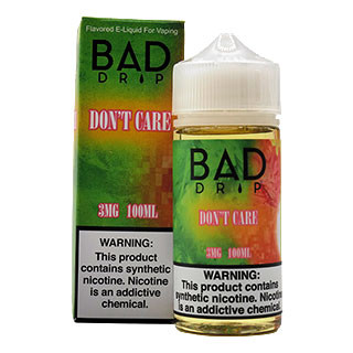 Don't Care - 3mg - Bad Drip Labs - 100mL