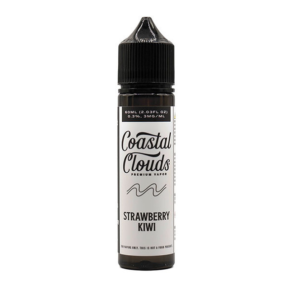 Coastal Clouds Strawberry Kiwi - Coastal Clouds Co. - 60mL -  3mg