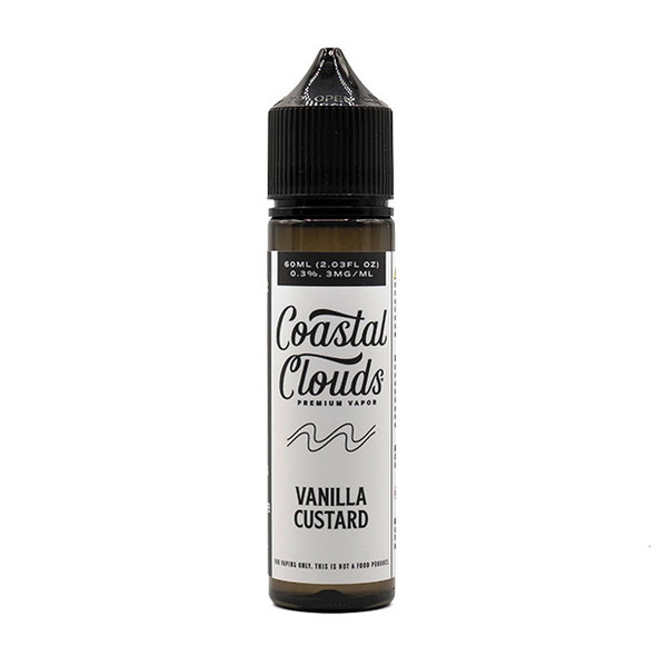 Vanilla Custard - Coastal Clouds Co. - 60mL - 3mg