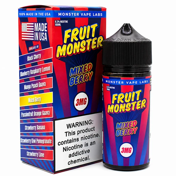 Mixed Berry - Fruit Monster - 100mL - 3mg