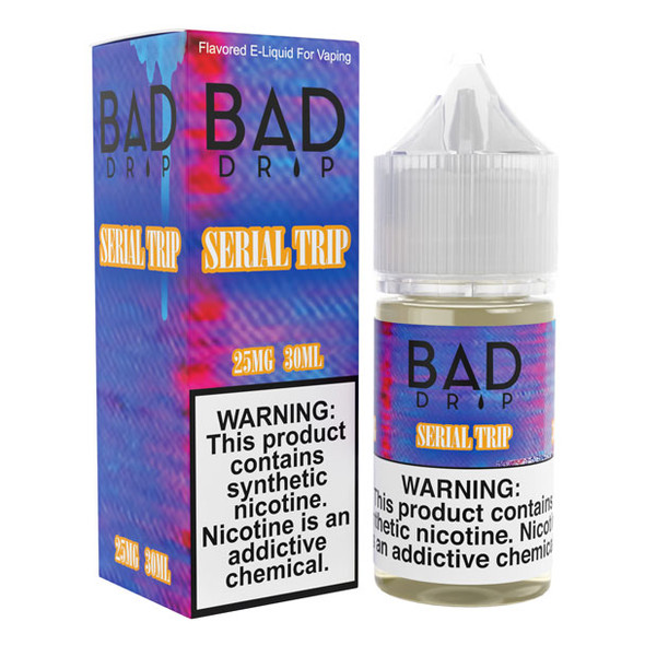 Serial Trip - 25mg - Bad Drip SALT - 30mL