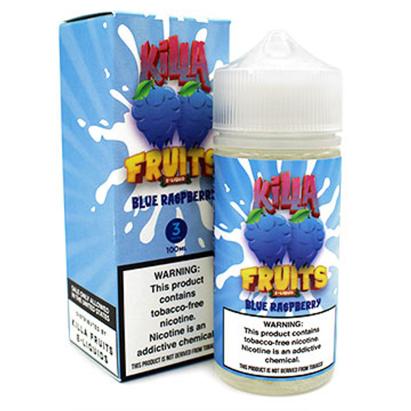 Blue Raspberry - 6mg - Killa Fruits - 100mL Thumbnail Sized