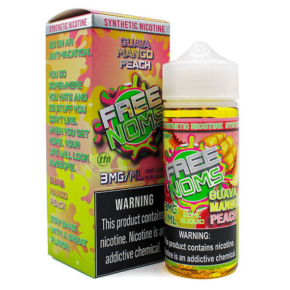 Guava Mango Peach - 3mg - Free Noms by Nomenon - 120mL