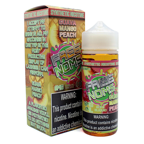 Guava Mango Peach - 6mg - Free Noms by Nomenon - 120mL