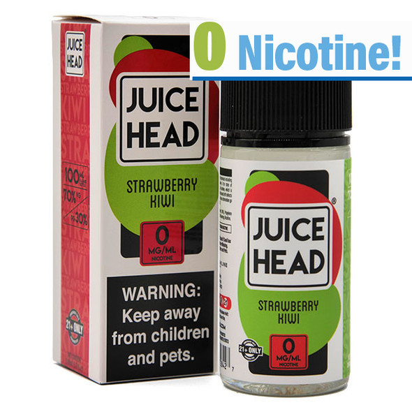 Strawberry Kiwi  - 0mg - Juice Head - 100mL