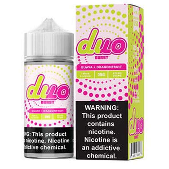 Burst Duo Guava + Dragon Fruit ( 100ml ) Burst ( 6mg )
