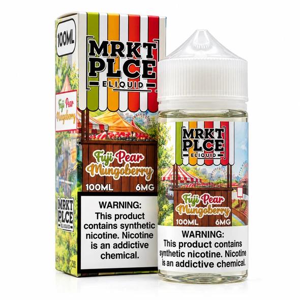 Fuji Pear Mangoberry - 6mg - MRKT PLCE - 100mL
