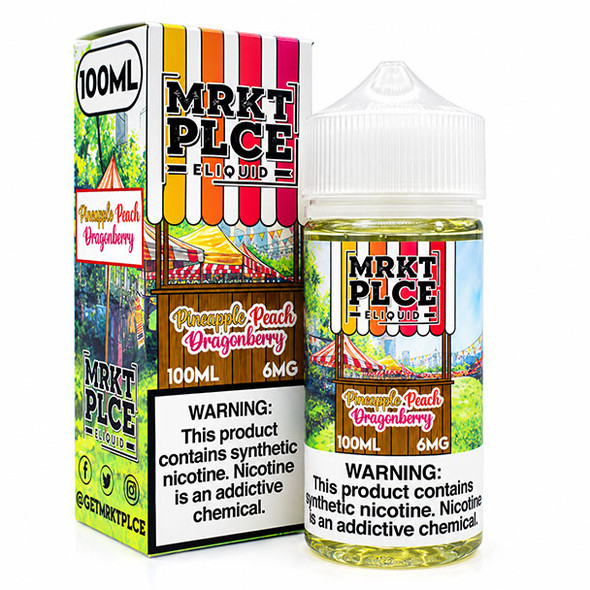 Pineapple Peach Dragonberry - 6mg - MRKT PLCE - 100mL