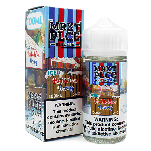 Iced Forbidden Berry - 3mg - MRKT PLCE - 100mL