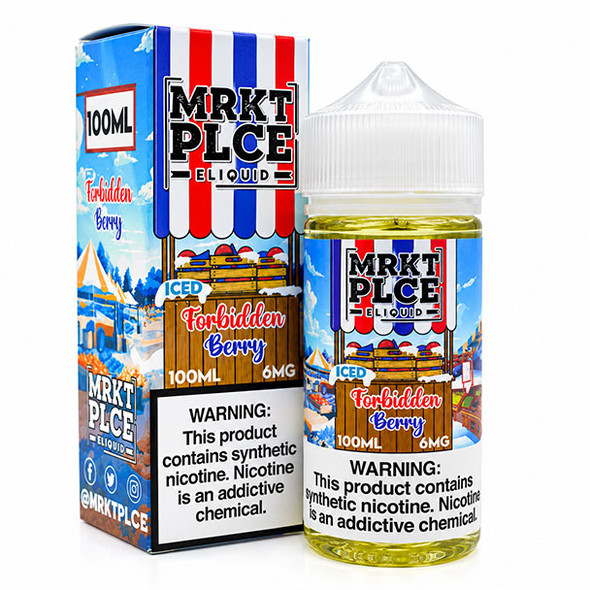 Iced Forbidden Berry - 6mg - MRKT PLCE - 100mL