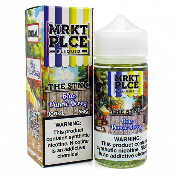 Blue Punchberry - 6mg - MRKT PLCE - 100mL