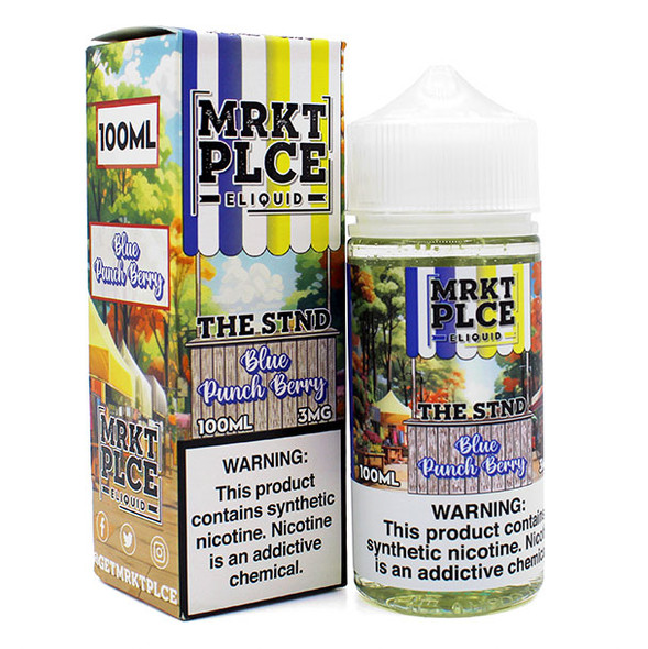 Blue Punchberry - 3mg - MRKT PLCE - 100mL