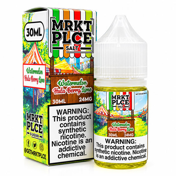 Watermelon Hula Berry Lime - 24mg - MRKTPLCE Salt - 30mL