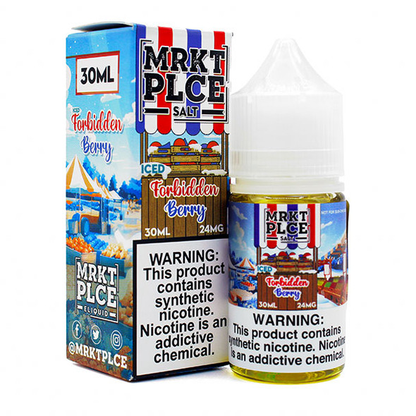 Iced Forbidden Berry - 24mg - MRKTPLCE Salt - 30mL