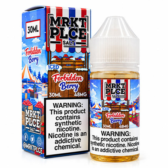Iced Forbidden Berry - 48mg - MRKTPLCE Salt - 30mL