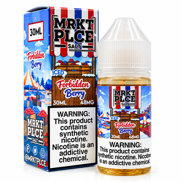 Iced Forbidden Berry - 48mg - MRKTPLCE Salt - 30mL