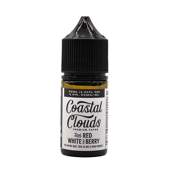 Iced Red White and Berry - 50mg - Coastal Clouds Co. - 30mL