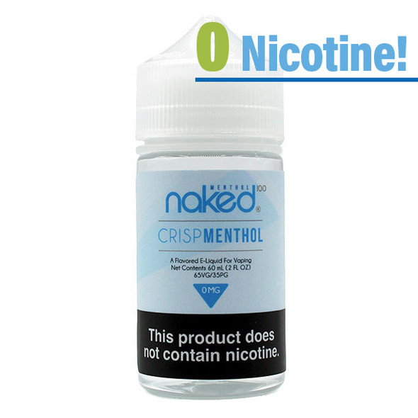 Crisp Menthol -0mg - Naked 100 Menthol - 60mL