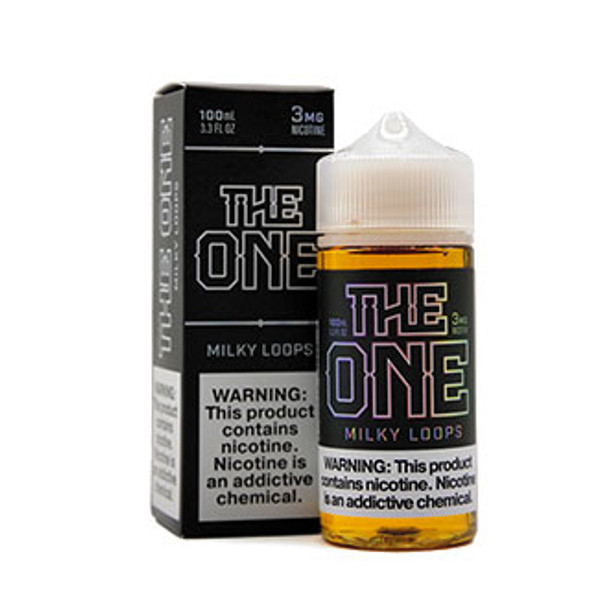 Milky Loops - The One - Beard Vape - 100mL - 3mg Thumbnail Sized