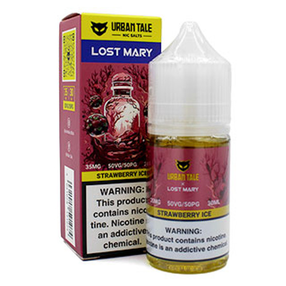 Strawberry Ice - 35mg - Urban Tale X Lost Mary - 30mL Thumbnail Sized