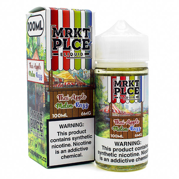 Thai Apple Melon Razz 6mg MRKT PLCE 100mL