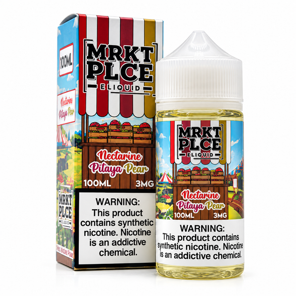 Nectarine Pitaya Pear - 3mg - MRKT PLCE - 100mL
