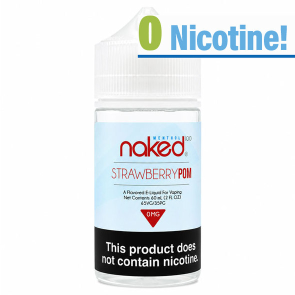 Strawberry Pom - 0mg - Naked 100 Menthol - 60mL